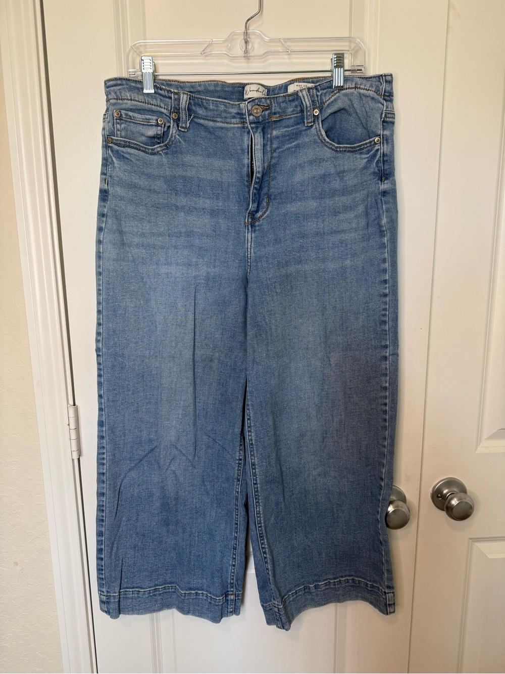 Wonderly Light Blue Wide Leg Jeans for Women